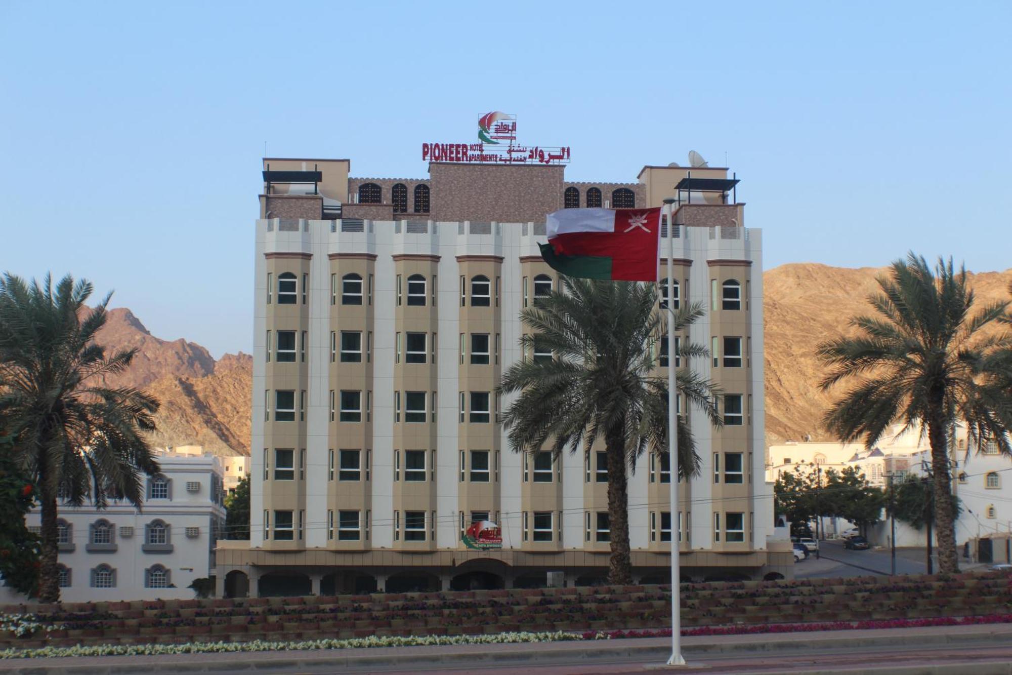 Pioneer Hotel Apartments Muscat Exterior foto